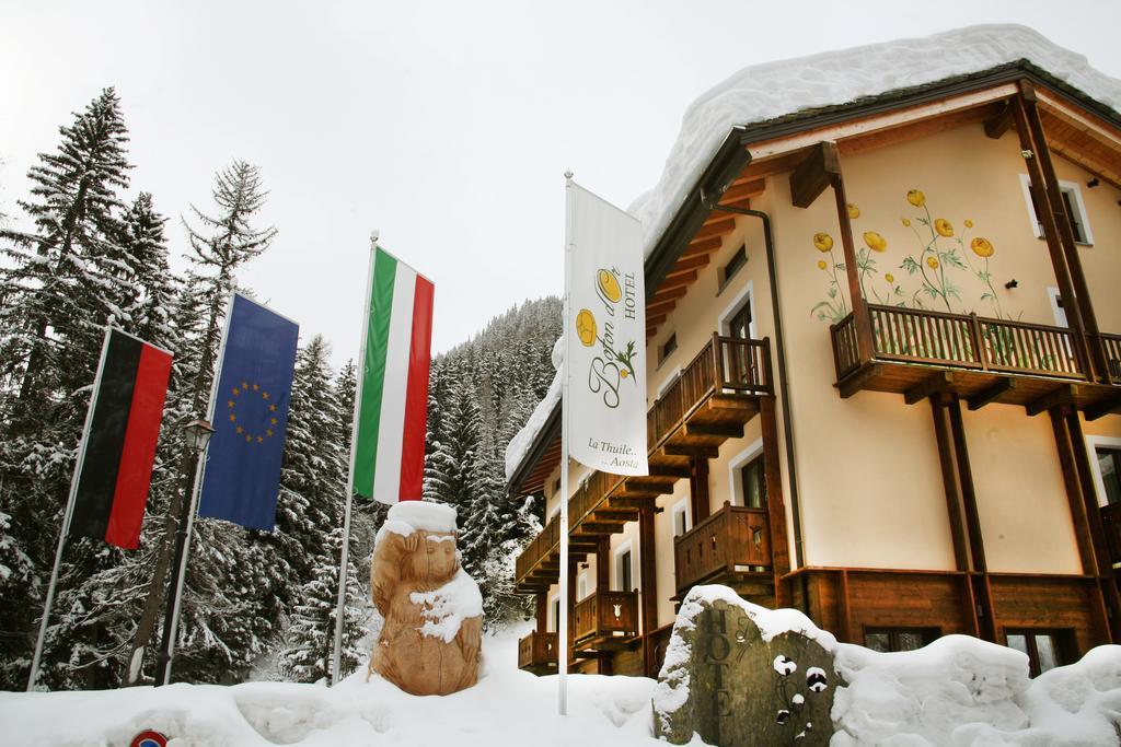 Hotel Boton D'Or & Wellness A La Thuile Buitenkant foto